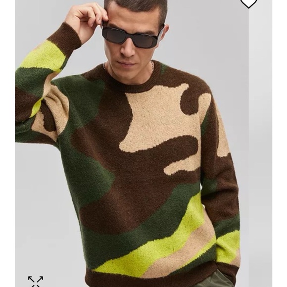 Other - Men's Camouflage Sweater